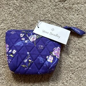🌻FREE WITH 30$+ Purchase!! NWT Wild Roses Vera Bradley Coin Purse